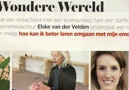 Reiki telegraaf publicatie