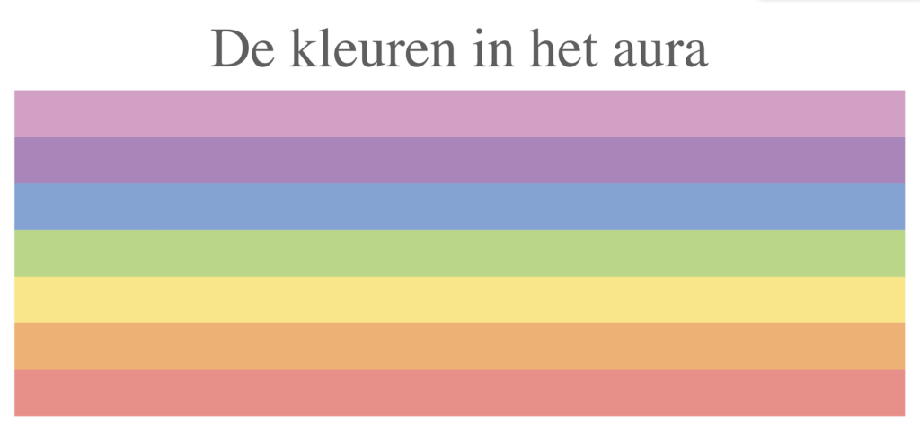 De Aura kleuren