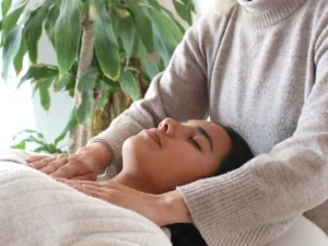Reiki cursus-handposities