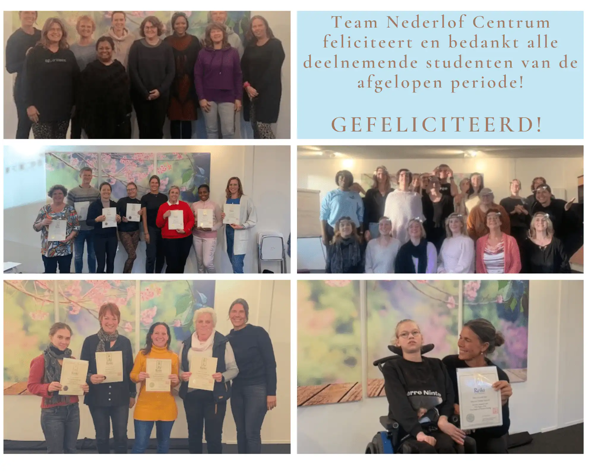 Gefeliciteerd allemaal